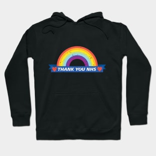 Thank You NHS Rainbow T Shirt Hoodie